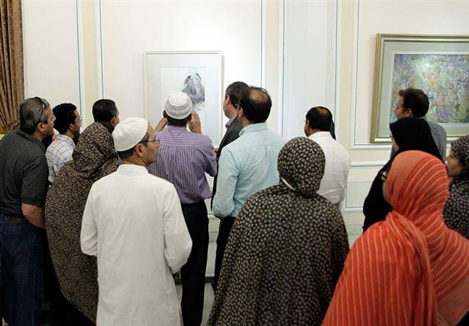 A group of American Shiite Muslims visit Astan Quds Razavi's museums 
